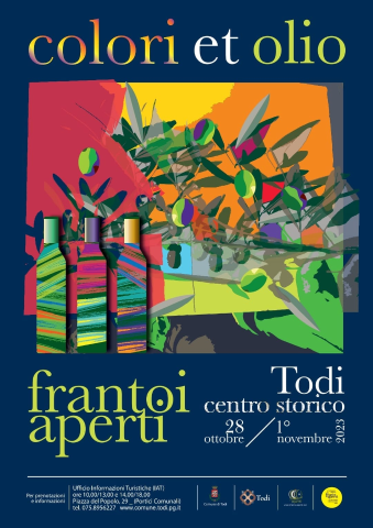 Frantoi Aperti a Todi dal 27 ottobre al 1 novembre, tutti gli appuntamenti
