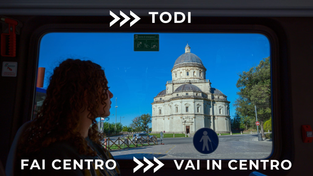 Orari e fermate delle due linee gratuite per il centro storico di Todi