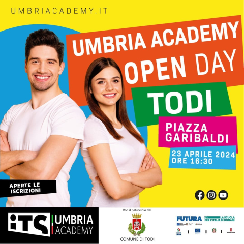 ITS Umbria Academy presenta i nuovi corsi 2024/2026 a Todi