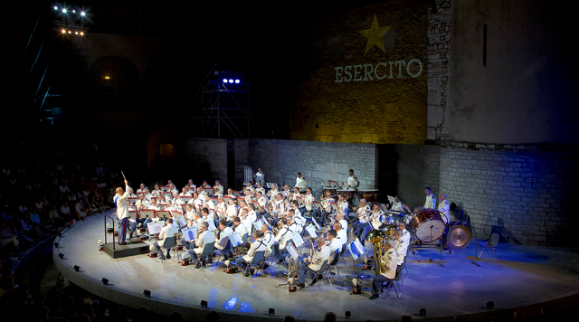 La Banda Musicale dell'Esercito Italiano al Teatro Comunale di Todi