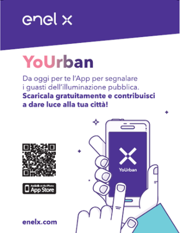 Yourban, App gratuita per le segnalazioni sulla pubblica illuminazione