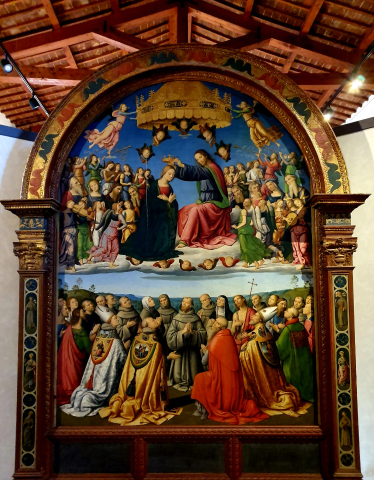 Todi e la scuola del Perugino: protagonista il capolavoro dello Spagna
