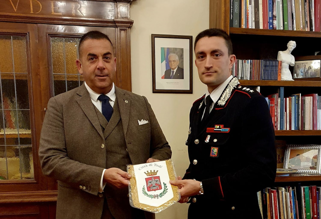 Il Capitano De Liso nuovo comandante della Compagnia Carabinieri di Todi