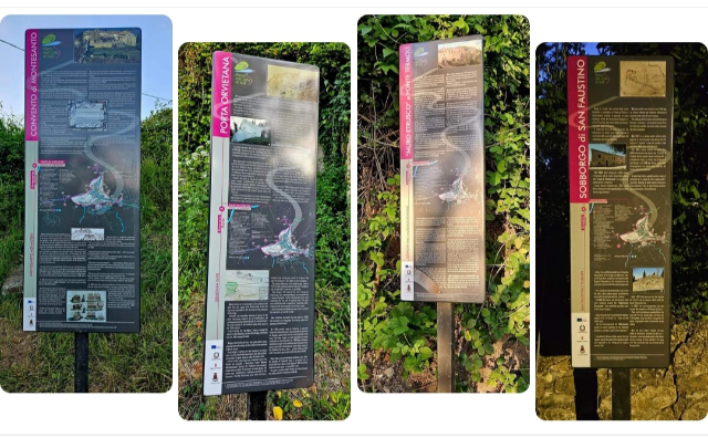 Una nuova cartellonistica segnala il Parco del Colle di Todi
