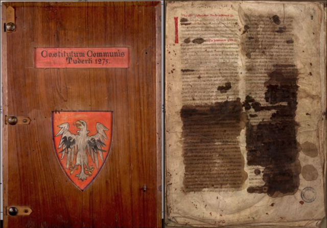 Via al restauro dello Statuto Comunale di Todi del 1275