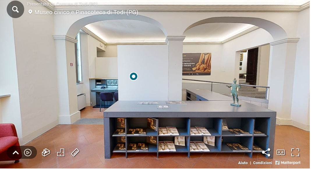 Museo e Pinacoteca di Todi aperti (in digitale) tutti i giorni tutto il giorno