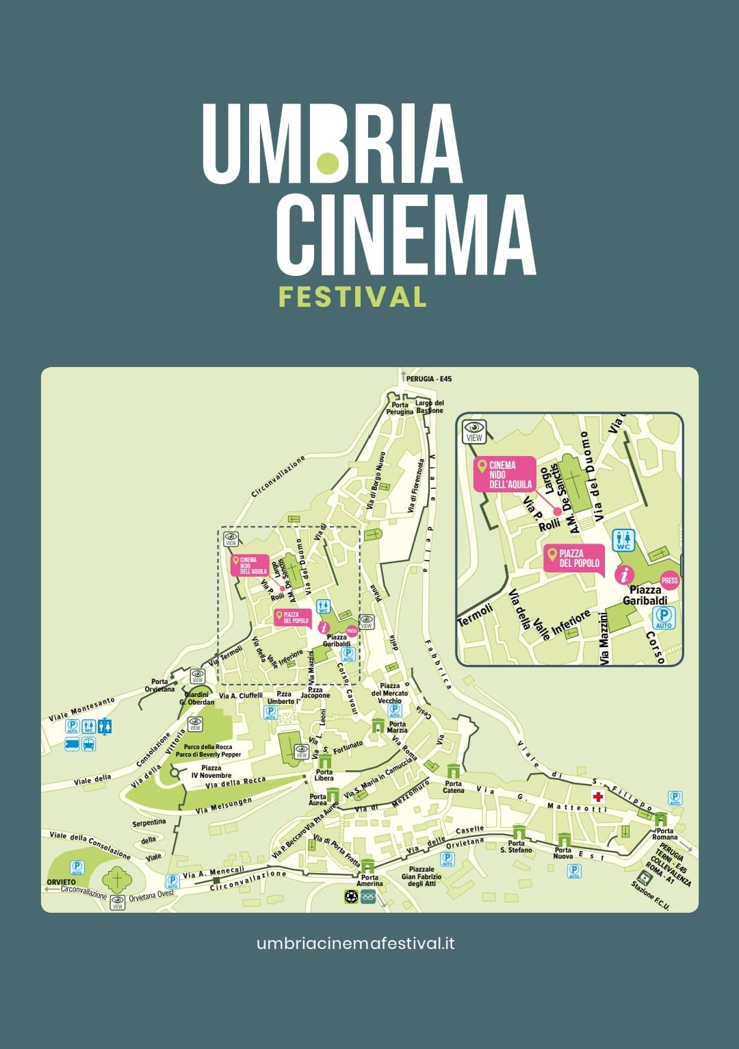 Le quattro grandi giornate di Umbria Cinema Festival a Todi: il programma completo